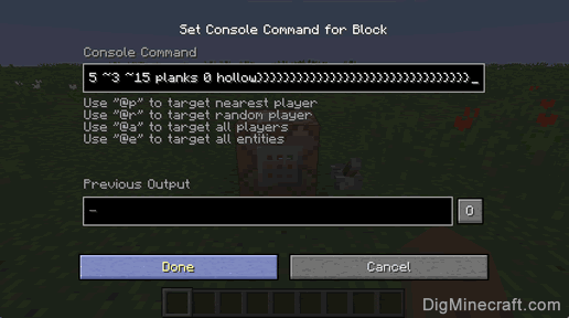 Detail Code Command Block Rumah Nomer 3