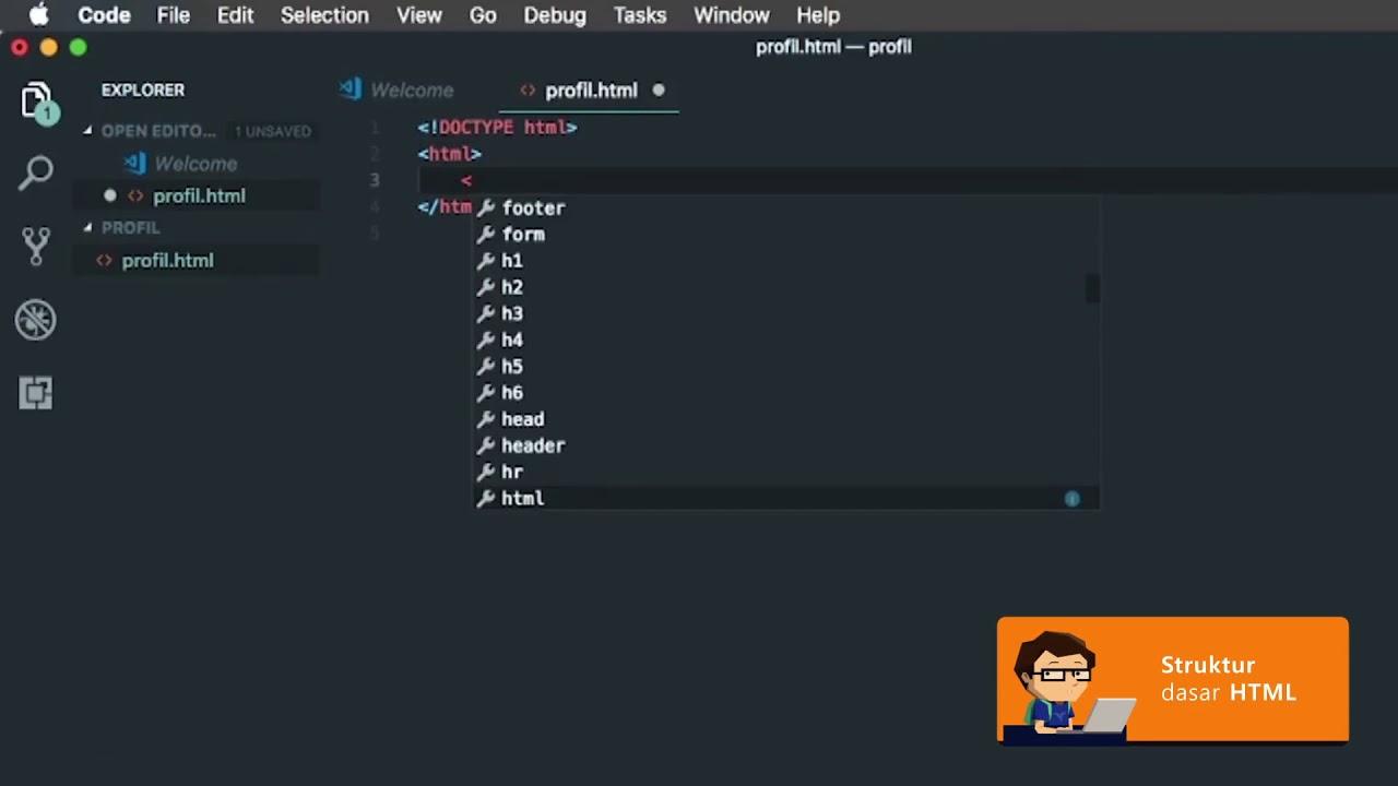 Detail Coding Html Membuat Tulisan Disamping Gambar Nomer 3