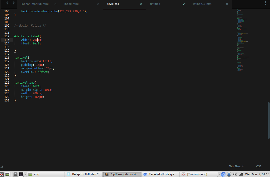 Detail Coding Html Membuat Tulisan Disamping Gambar Nomer 27