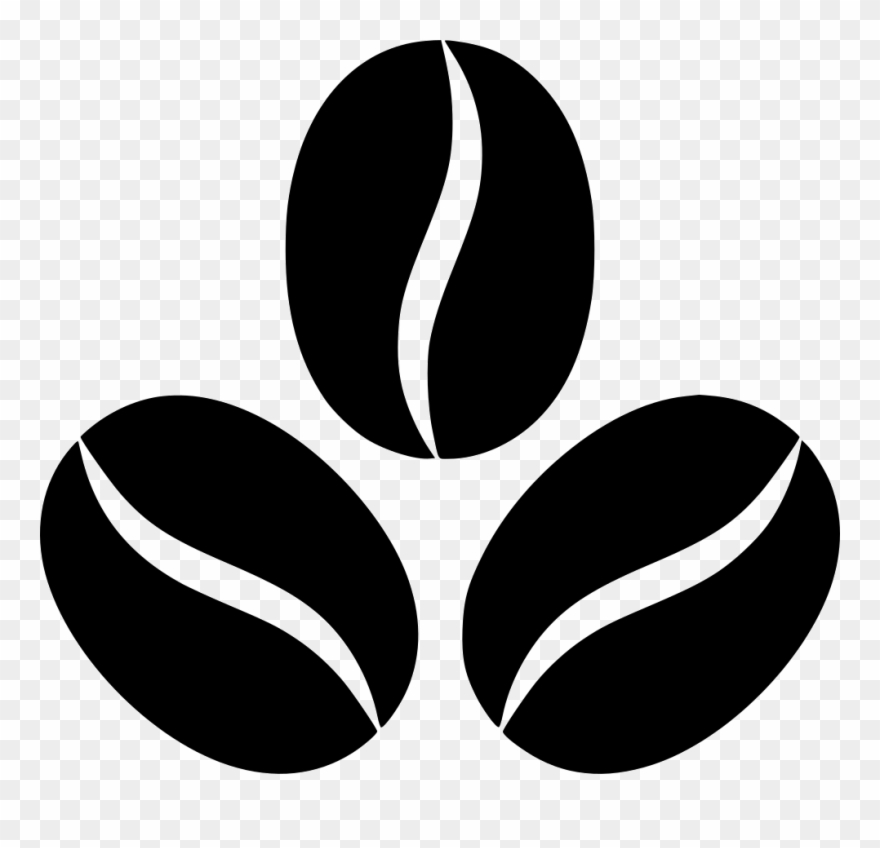 Detail Coffee Bean Clipart Black And White Nomer 7