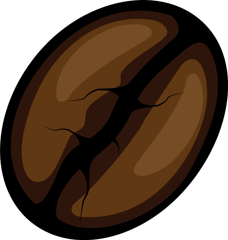 Detail Coffee Bean Images Clip Art Nomer 45