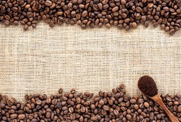 Detail Coffee Beans Background Image Nomer 19