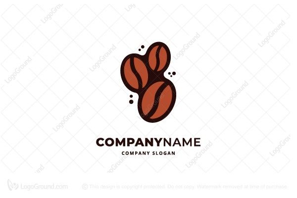 Detail Coffee Beans Logo Nomer 51
