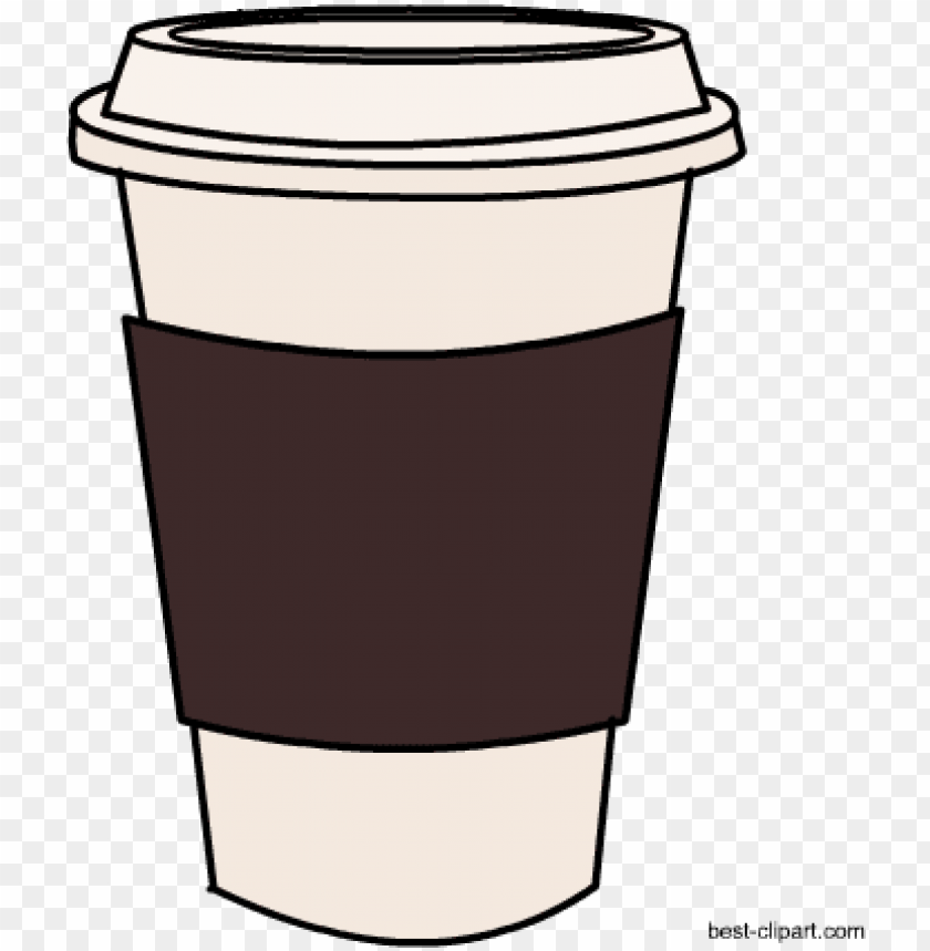 Detail Coffee Cup Clipart Transparent Background Nomer 3