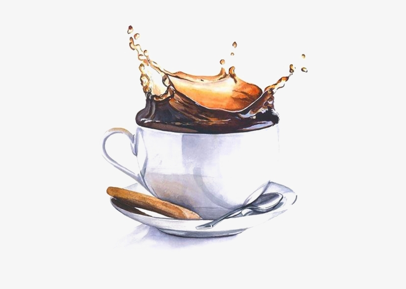 Detail Coffee Illustration Png Nomer 15