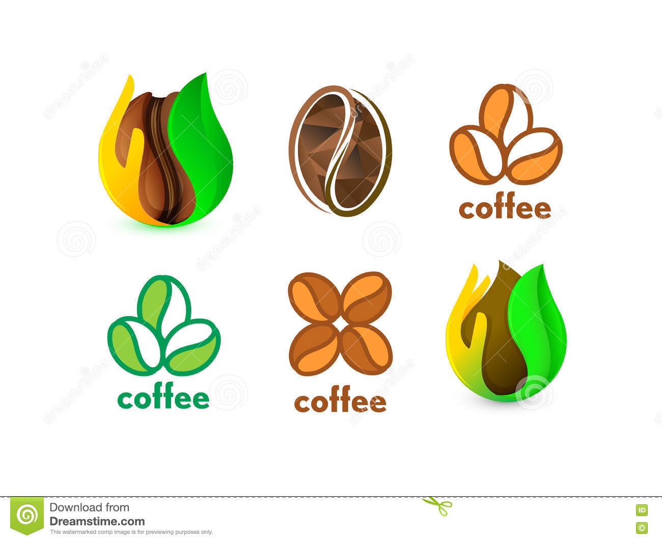 Detail Coffee Seed Logo Nomer 26