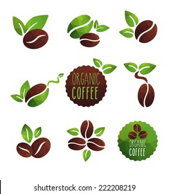 Detail Coffee Seed Logo Nomer 29
