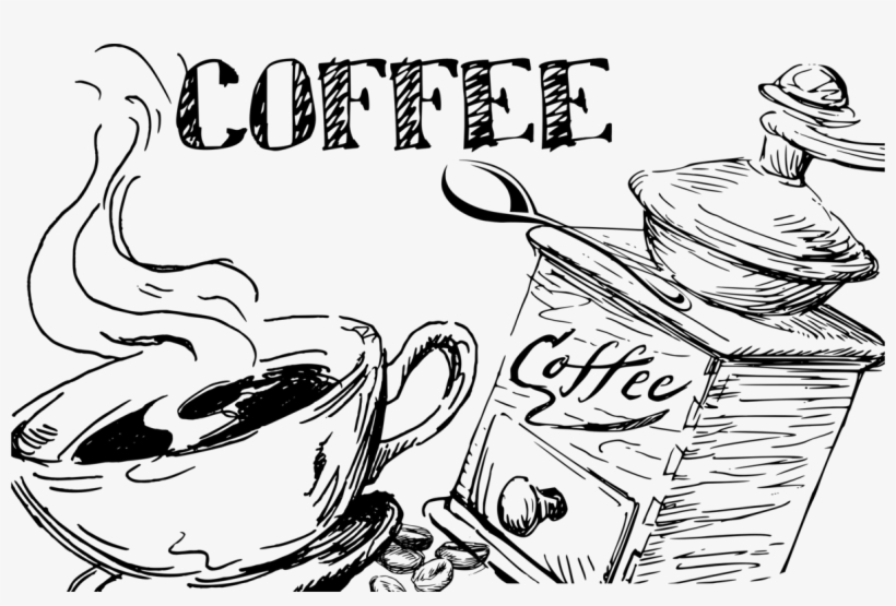 Detail Coffee Sketch Png Nomer 38