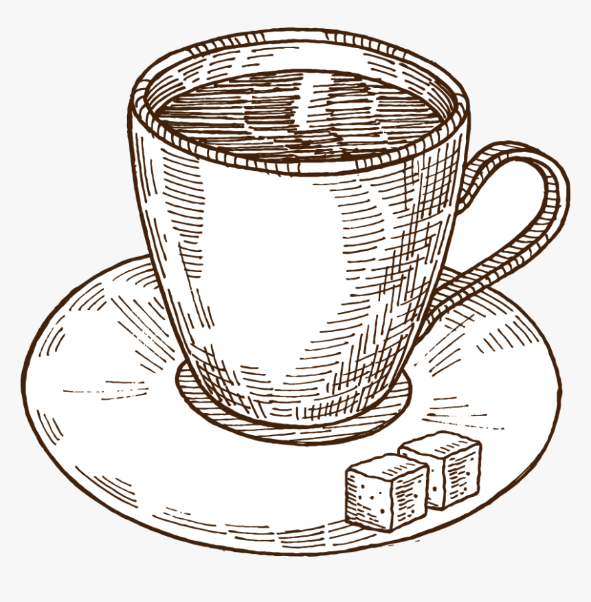 Detail Coffee Sketch Png Nomer 7