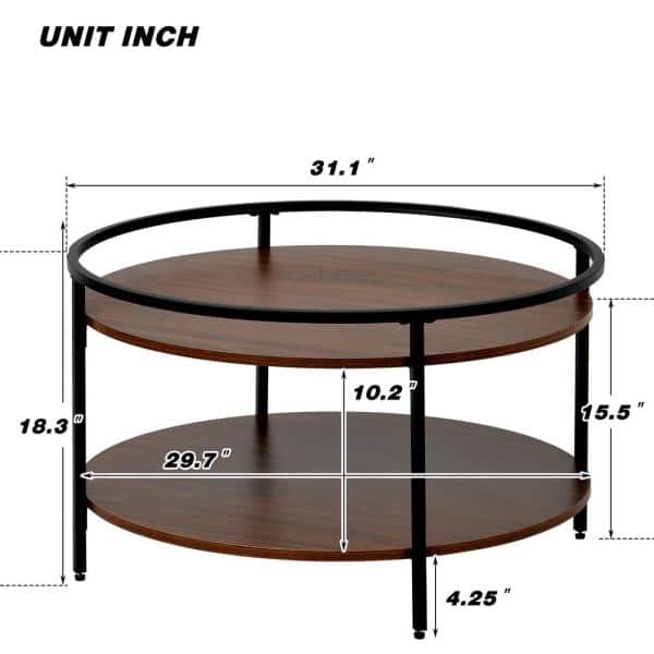 Detail Coffee Table Bulat Nomer 15