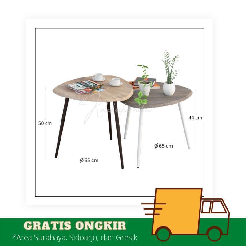 Detail Coffee Table Bulat Nomer 25