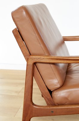 Detail Cognac Rocking Chair Nomer 49