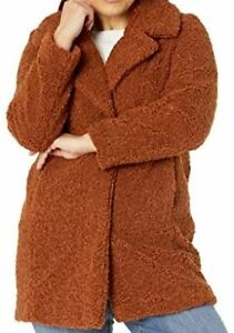 Detail Cognac Teddy Coat Nomer 19