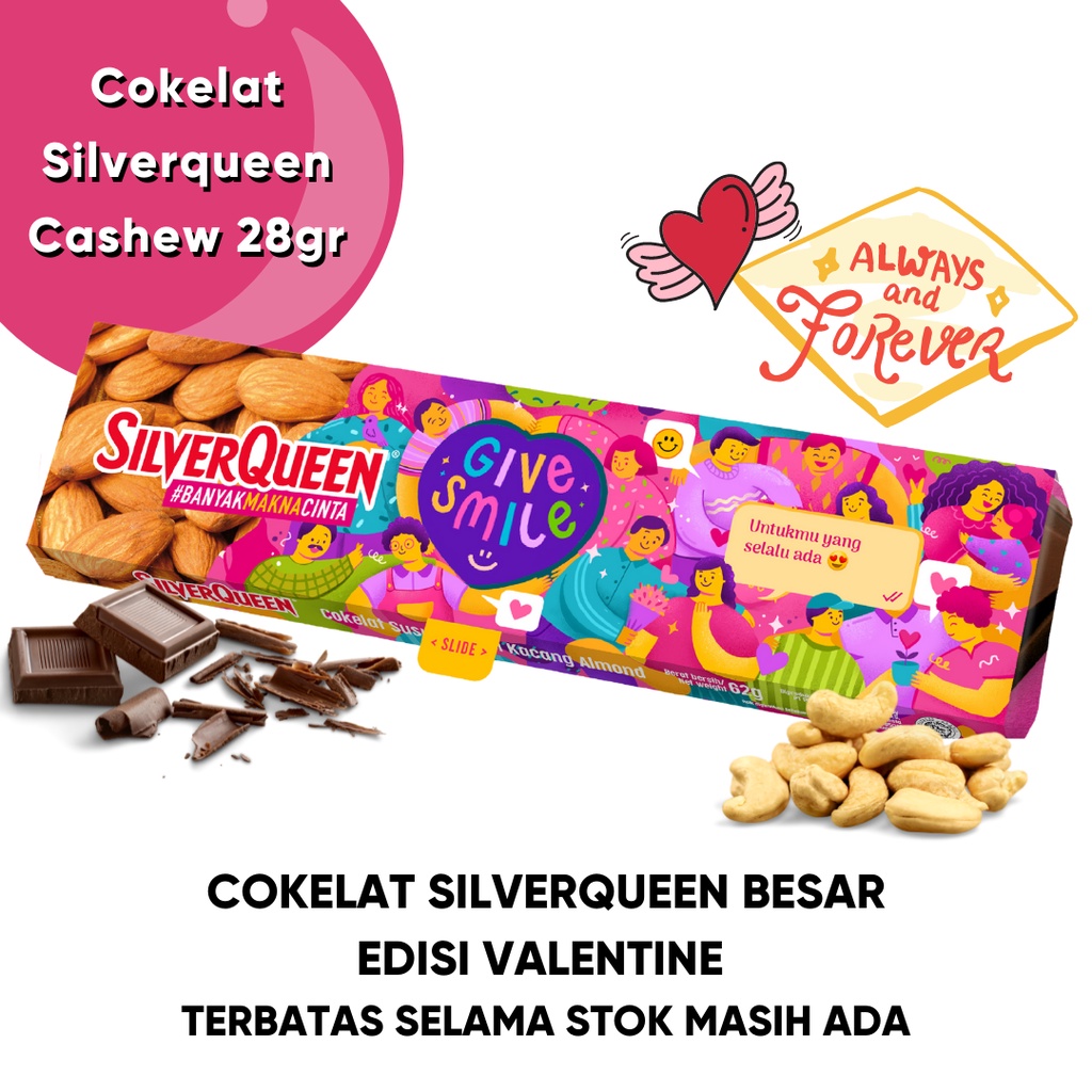 Detail Coklat Valentine Silver Queen Nomer 57