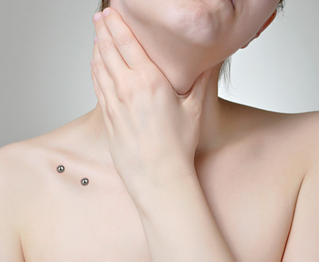 Detail Collar Bone Piercing Jewelry Nomer 16