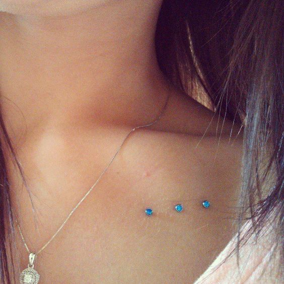 Detail Collar Bone Piercing Jewelry Nomer 3