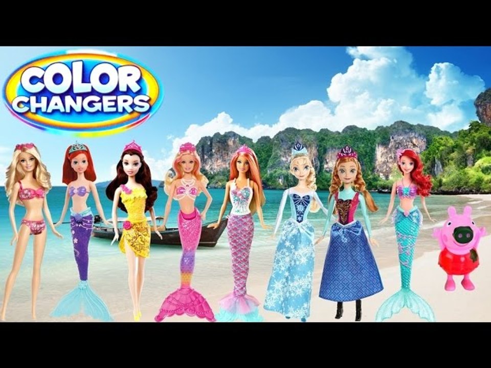 Detail Color Change Ariel Bath Doll Nomer 46