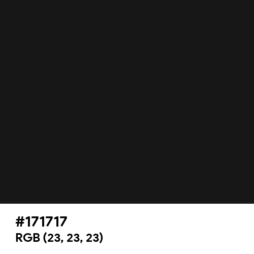 Detail Color Code Black Nomer 5