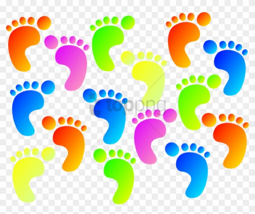 Detail Colored Footprints Clipart Nomer 27