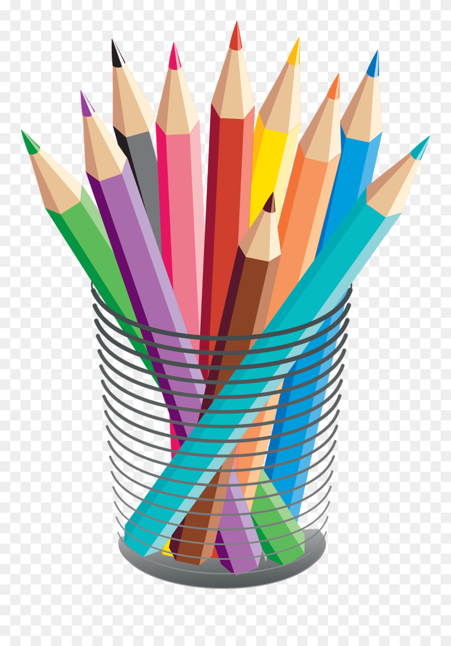 Detail Colored Pencil Png Nomer 26