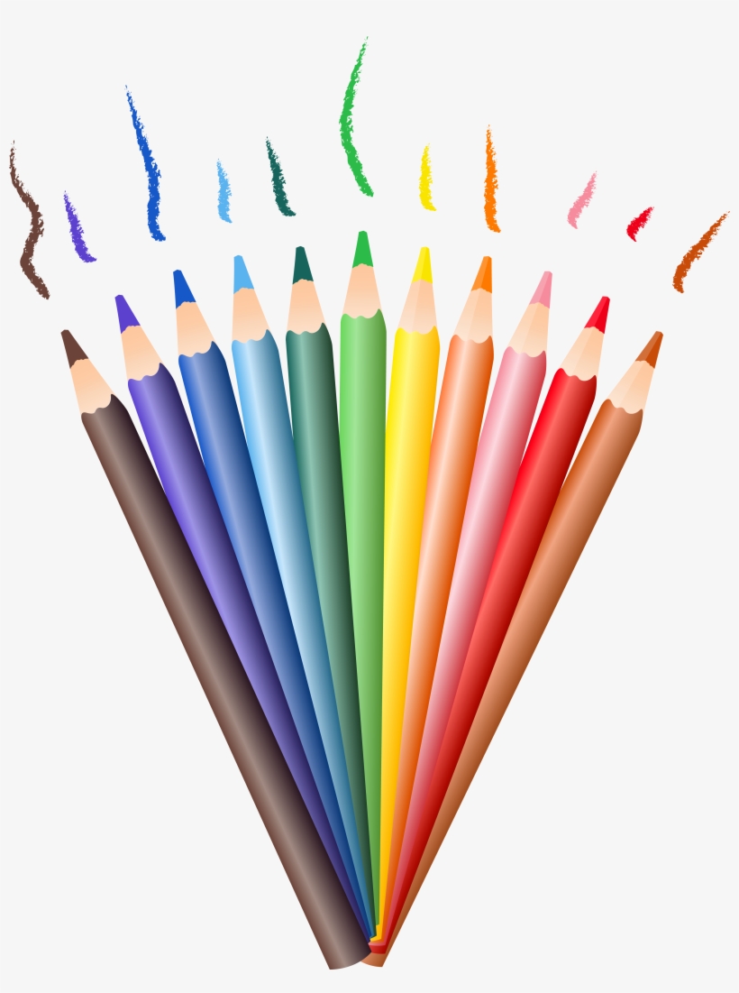 Detail Colored Pencil Png Nomer 30