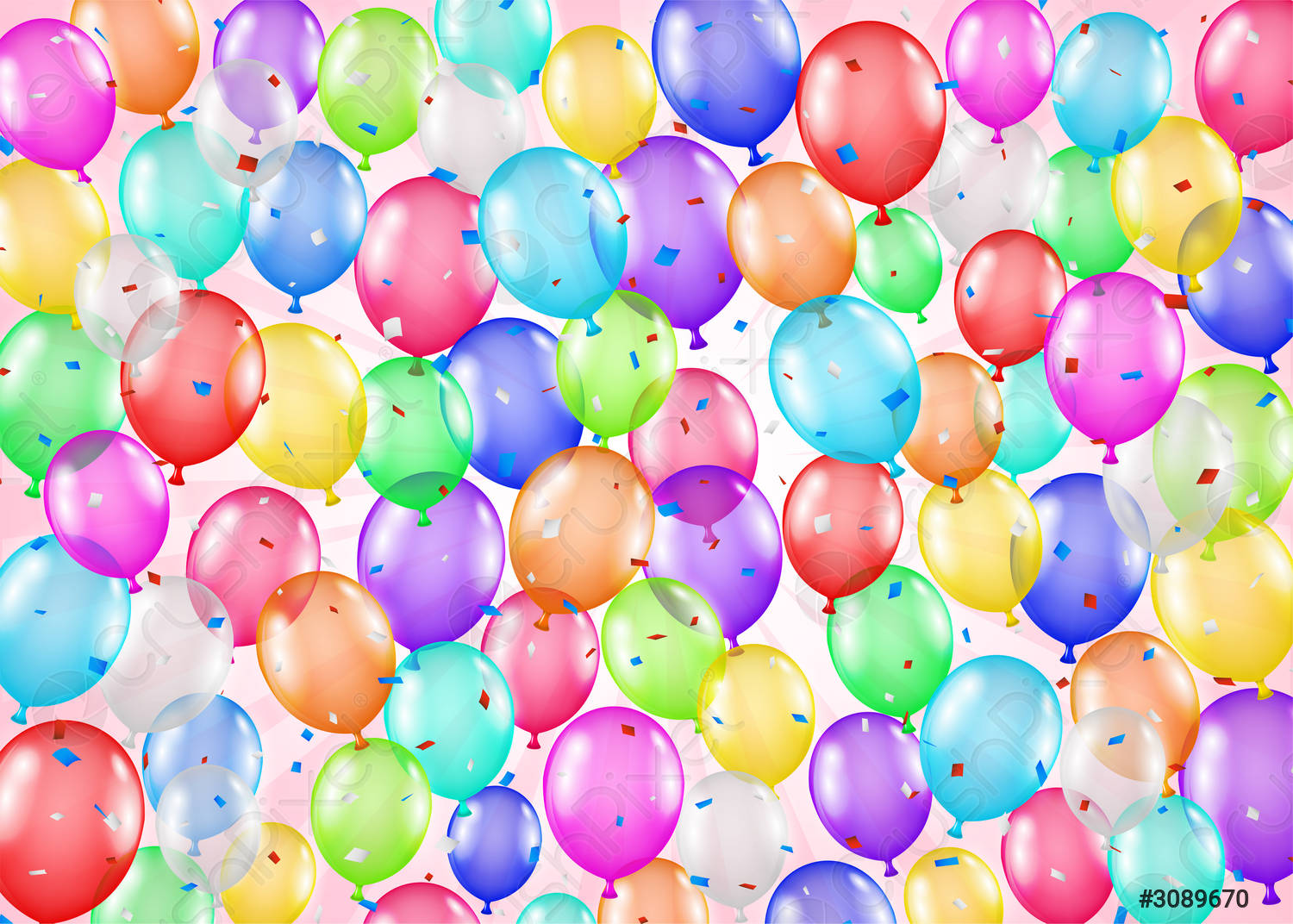 Detail Colorful Balloons Pictures Nomer 30