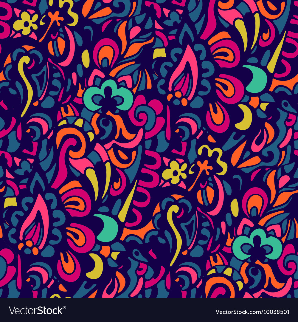 Colorful Doodle Background - KibrisPDR