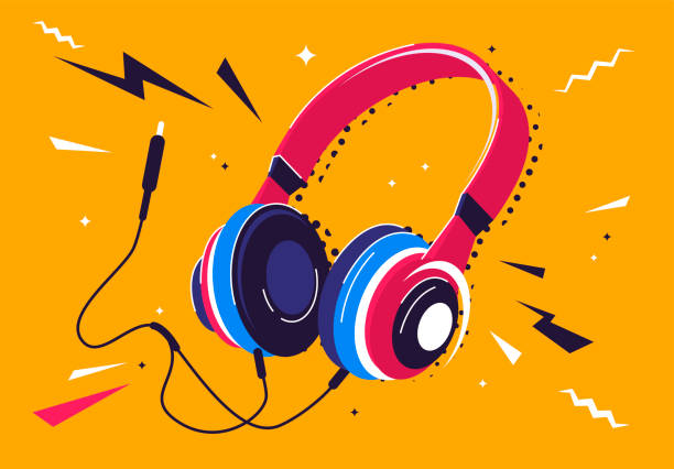 Detail Colorful Headphones Clipart Nomer 2