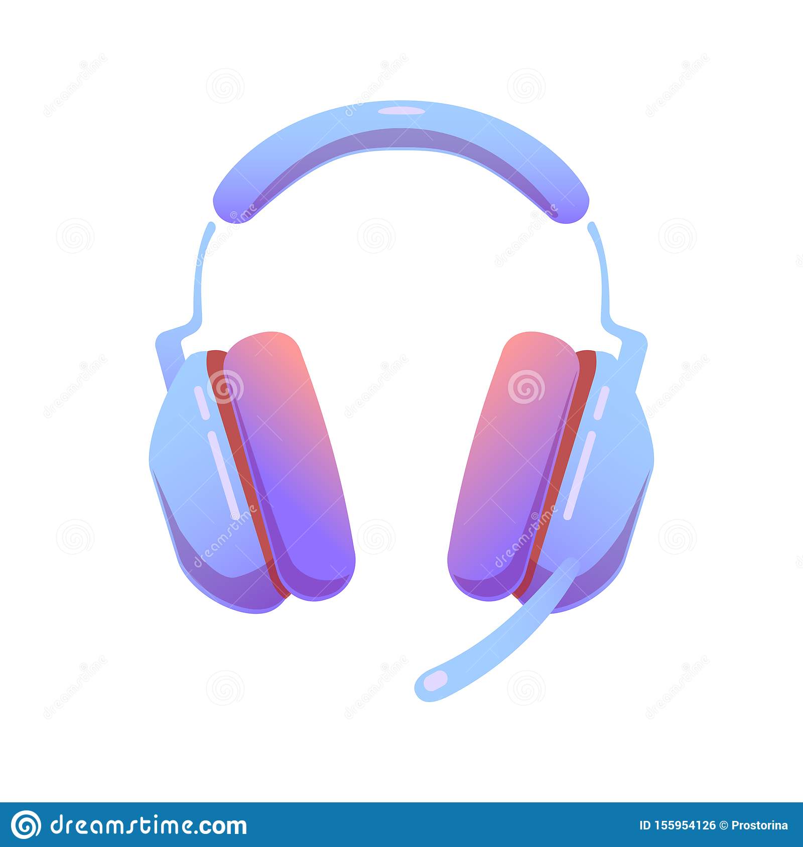 Detail Colorful Headphones Clipart Nomer 12