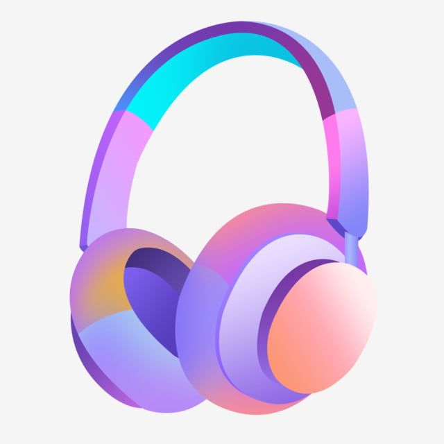 Detail Colorful Headphones Clipart Nomer 29