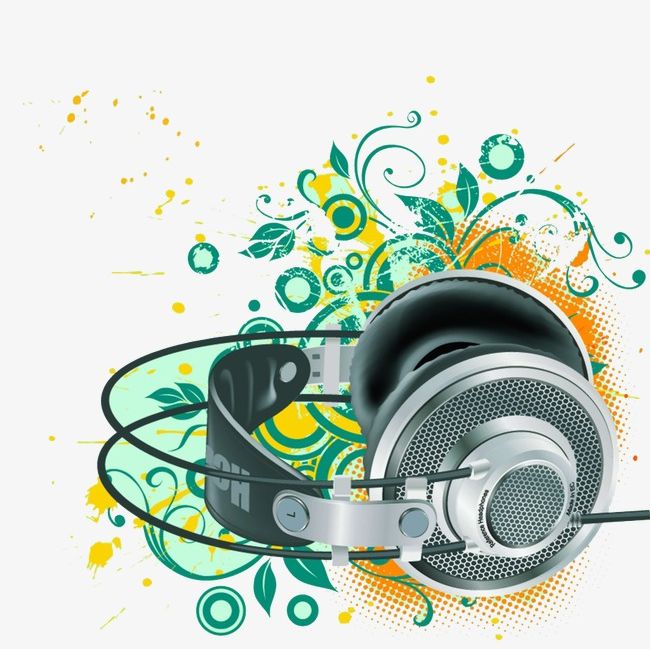 Detail Colorful Headphones Clipart Nomer 49