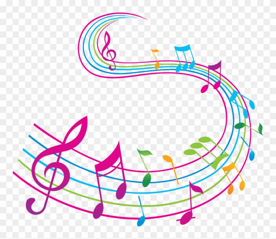 Detail Colorful Music Note Png Nomer 16