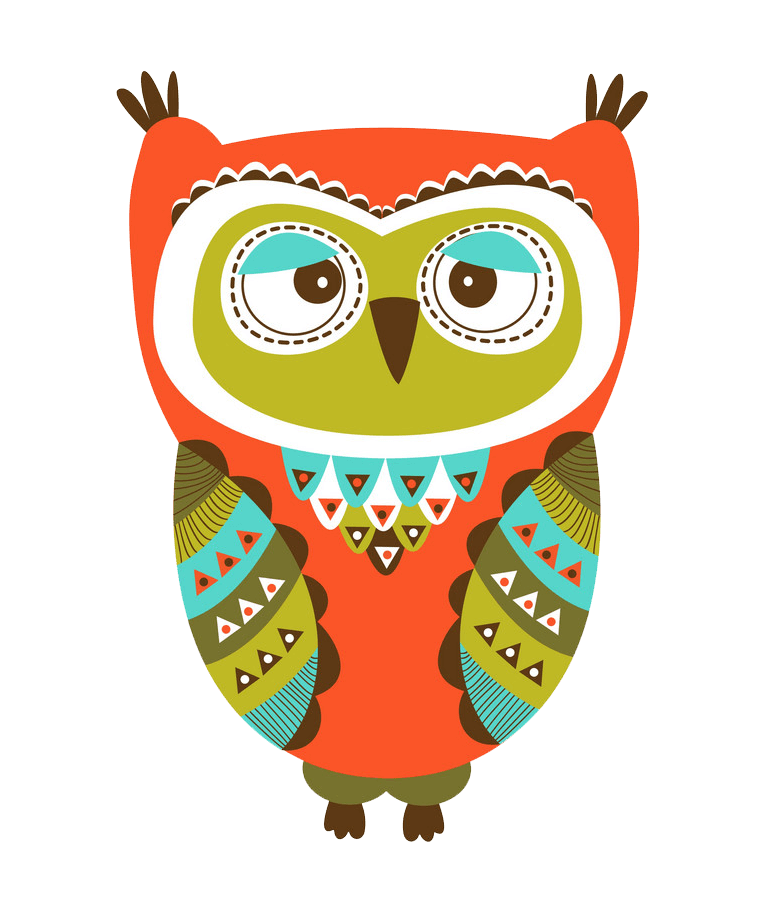 Detail Colorful Owls Clipart Nomer 41