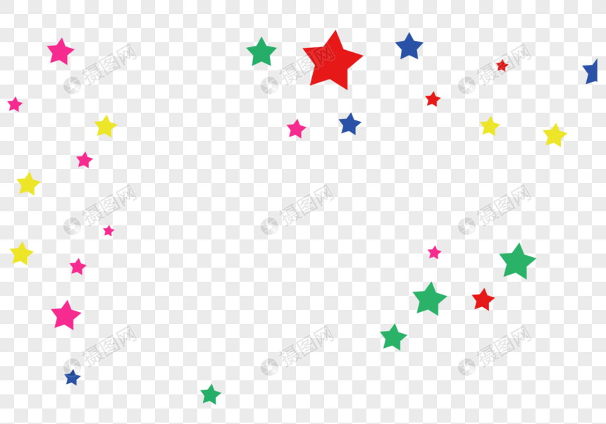 Detail Colorful Stars Png Nomer 18