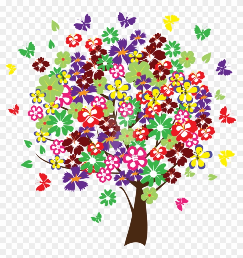 Detail Colorful Tree Png Nomer 3