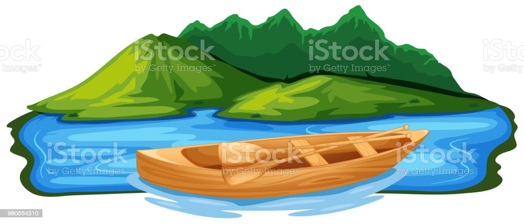 Detail Coloring Gambar Perahu Dayung Nomer 39