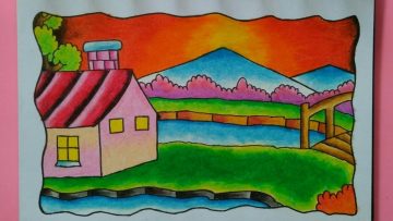 Detail Coloring Gambar Rumah Kebanjiran Nomer 41