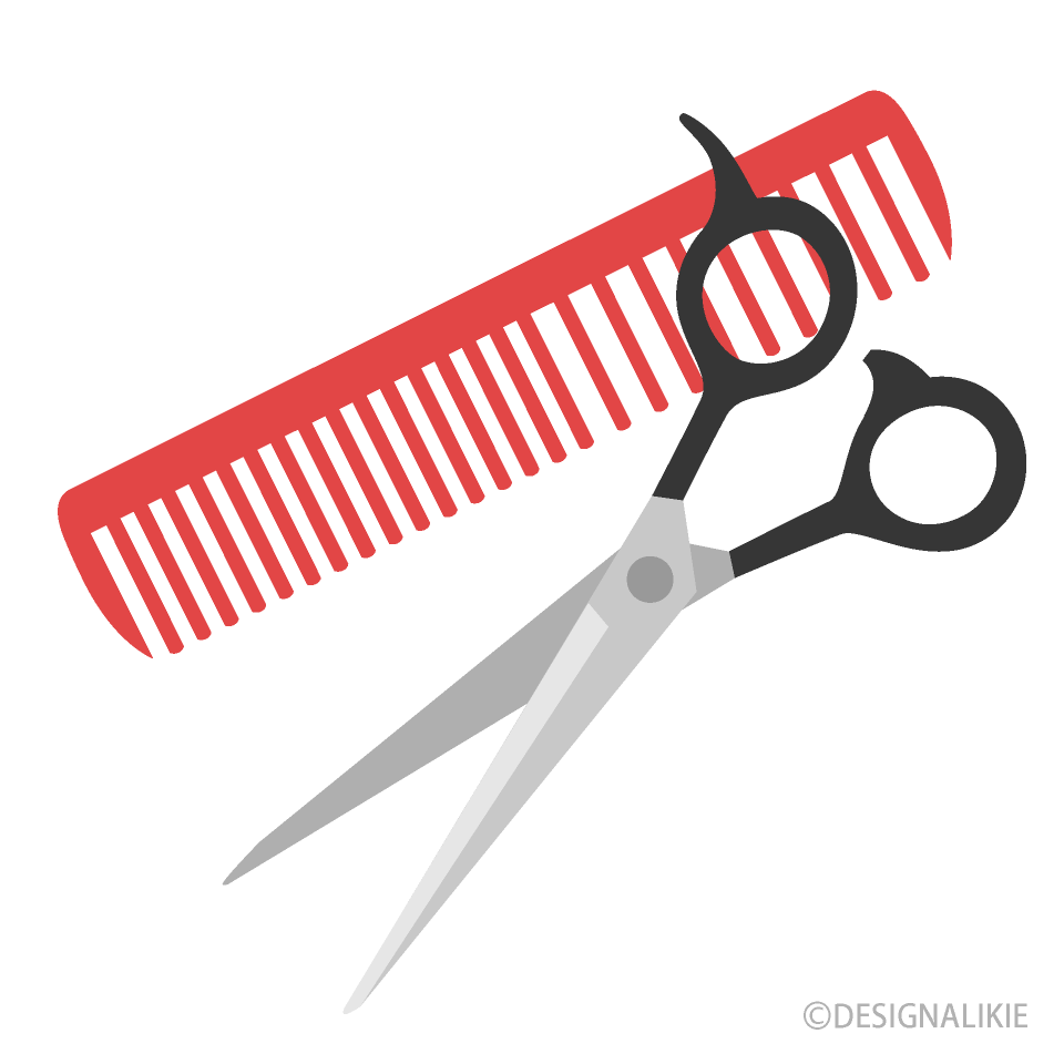 Detail Comb And Scissors Clipart Nomer 20