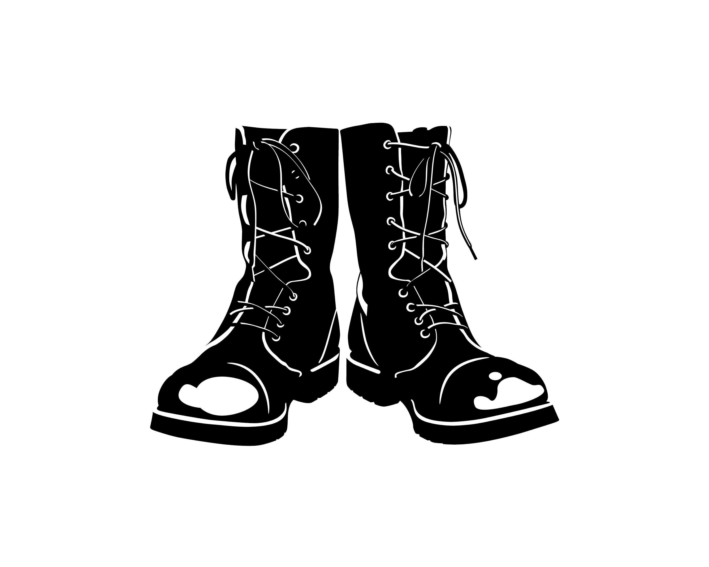 Detail Combat Boots Png Nomer 12