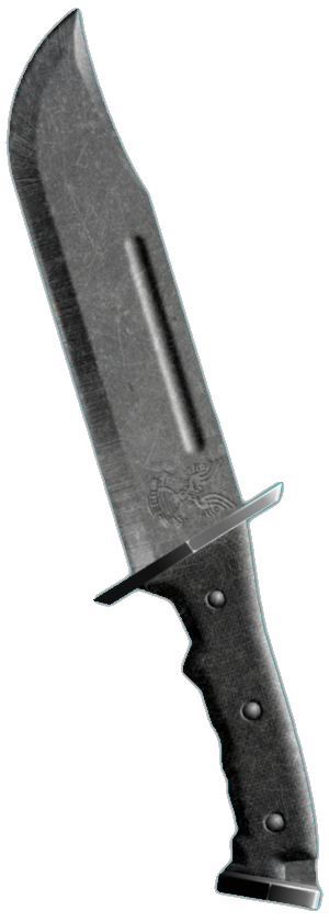 Detail Combat Knife Transparent Nomer 13