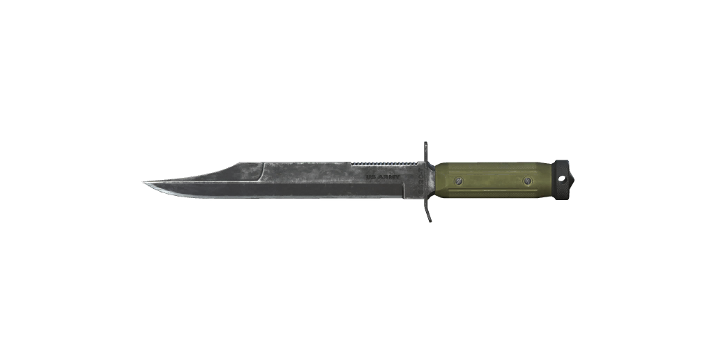 Detail Combat Knife Transparent Nomer 27