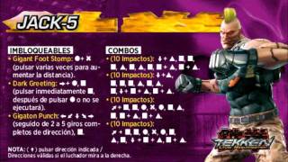 Detail Combo Tekken 5 Nomer 3