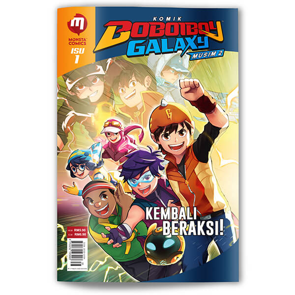 Detail Comic Boboiboy Galaxy Nomer 11