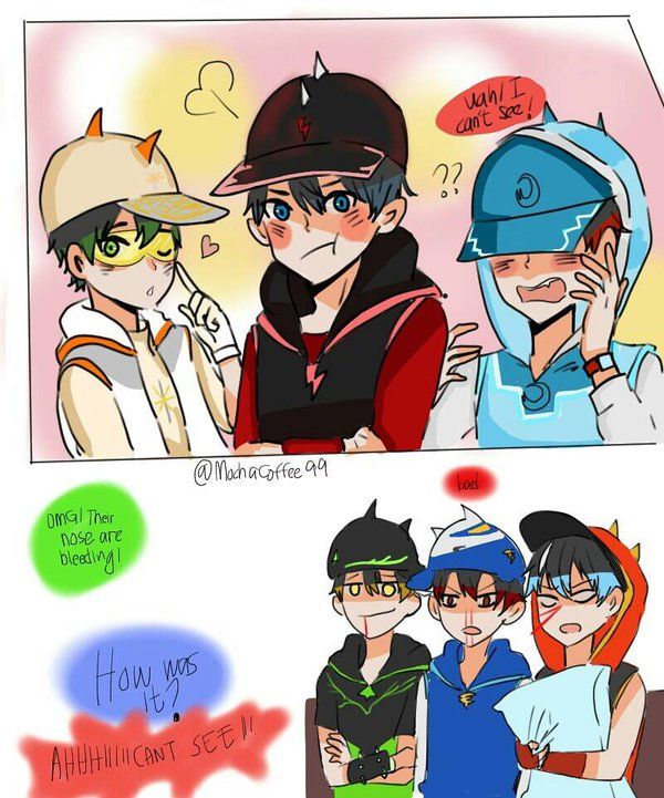 Detail Comic Boboiboy Galaxy Nomer 14