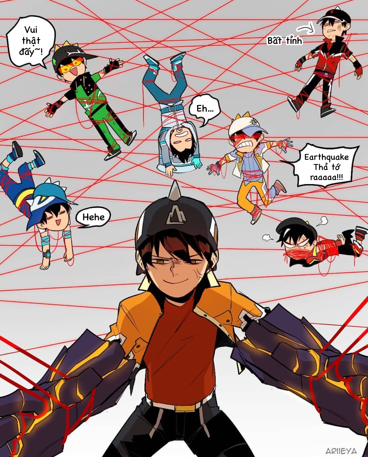 Detail Comic Boboiboy Galaxy Nomer 31