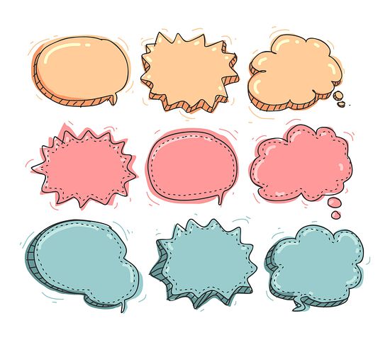 Detail Comic Bubble Nomer 46