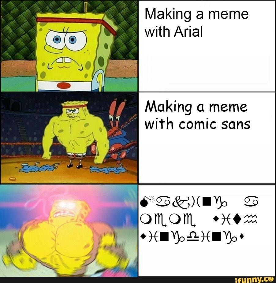 Detail Comic Sans Meme Nomer 17