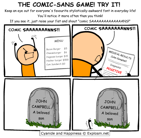 Detail Comic Sans Meme Nomer 6