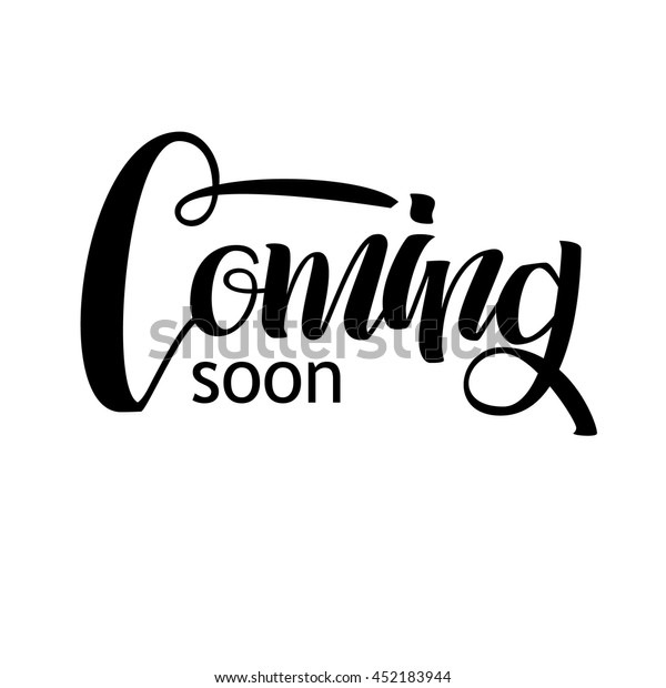 Detail Coming Soon Typography Nomer 58