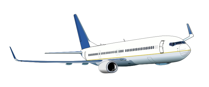 Detail Commercial Airplane Png Nomer 31